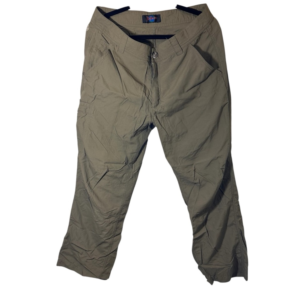 Rail riders Men's Cargo Pants Size 34x30 inseam army green color